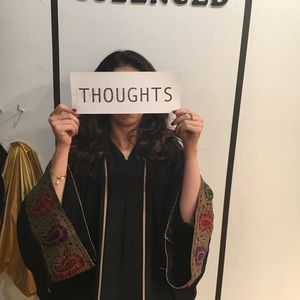 Beautiful Saudi Abaya with colours  embroidery